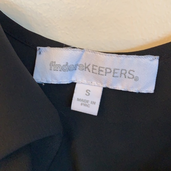 Finders Keepers racerback shirttail black dress - Picture 12 of 14